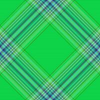 Seamless check texture of textile pattern fabric with a background tartan plaid vector. vector