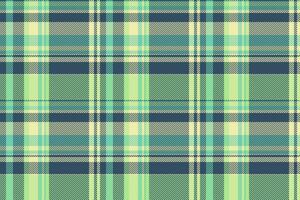 Check seamless pattern of background textile texture with a tartan fabric plaid vector. vector