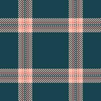 Check seamless background of plaid vector fabric with a pattern textile tartan texture.