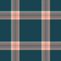 Check seamless background of plaid vector fabric with a pattern textile tartan texture.