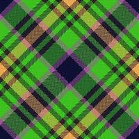 Seamless tartan plaid of fabric background check with a pattern texture textile vector. vector