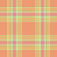 Vector seamless check of textile tartan pattern with a texture background fabric plaid.