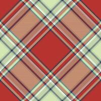 Plaid pattern vector. Check fabric texture. Seamless textile design for clothes, paper print. vector