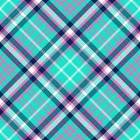 Plaid pattern vector. Check fabric texture. Seamless textile design for clothes, paper print. vector