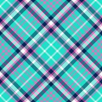 Plaid pattern vector. Check fabric texture. Seamless textile design for clothes, paper print. vector