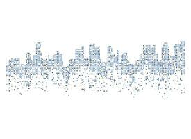 Modern City skyline vector