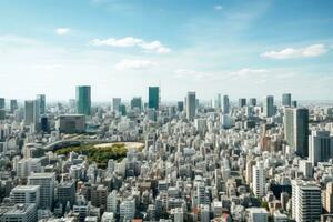 ai generado arquitectura edificio exterior en taipei ciudad foto