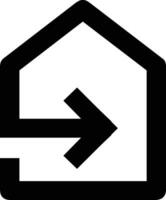 Home homepage icon symbol vector image. Illustration of the house real estate graphic property design image