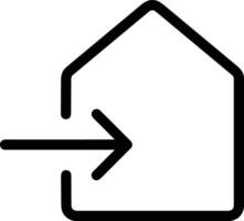 Home homepage icon symbol vector image. Illustration of the house real estate graphic property design image