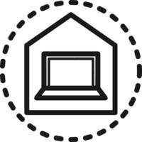 Home homepage icon symbol vector image. Illustration of the house real estate graphic property design image