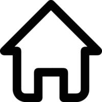 Home homepage icon symbol vector image. Illustration of the house real estate graphic property design image