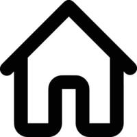 Home homepage icon symbol vector image. Illustration of the house real estate graphic property design image