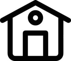 Home homepage icon symbol vector image. Illustration of the house real estate graphic property design image