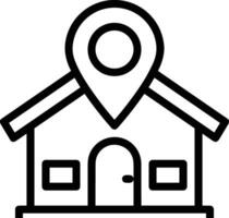 Home homepage icon symbol vector image. Illustration of the house real estate graphic property design image