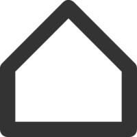 Home homepage icon symbol vector image. Illustration of the house real estate graphic property design image