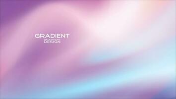 Colorful gradient abstract background design. vector