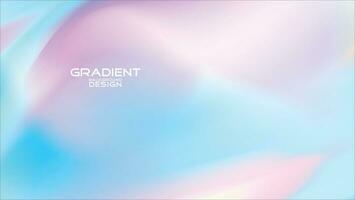 Colorful gradient abstract background design. vector