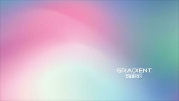 Colorful gradient abstract background design. vector