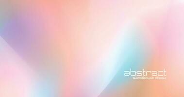 Colorful gradient abstract background design. vector