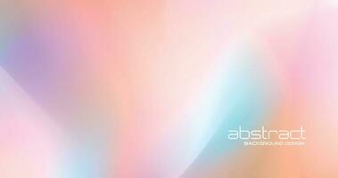 Colorful gradient abstract background design. vector