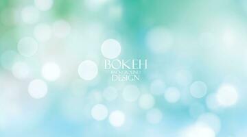 Colorful bokeh light background design. vector