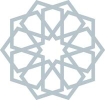 Vector mandala a simple design with Arabic pattern