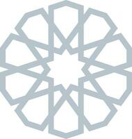 Vector mandala a simple design with Arabic pattern