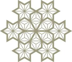 Vector mandala a simple design with Arabic pattern