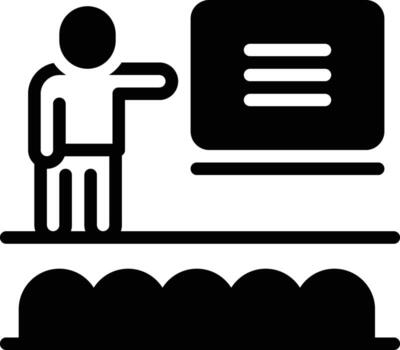 solid icon for represent vector