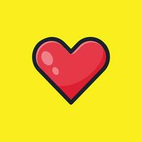 Love Emoticon Illustration vector