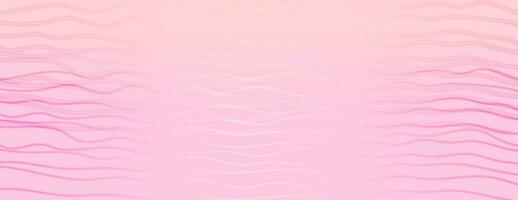 Abstract vector transition peach gradient background. Modern light smooth fon with simple wave line. Suit for poster, cover, banner, brochure, website, sale, back, border