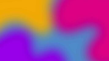 abstrato brilhante colorida gradiente fundo. video