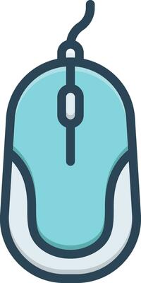 color icon for mouse