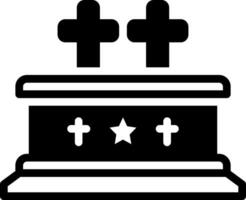 solid icon for killed vector