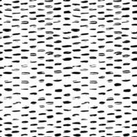 Aesthetic Contemporary printable seamless pattern with abstract line, dot, shape brush stroke in black and white colors. Boho background in minimalist style vector Illustration for wallpaper fabric