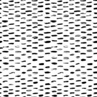 Aesthetic Contemporary printable seamless pattern with abstract line, dot, shape brush stroke in black and white colors. Boho background in minimalist style vector Illustration for wallpaper fabric