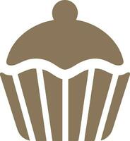 Logo cake icon food vector