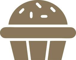 Logo cake icon food vector