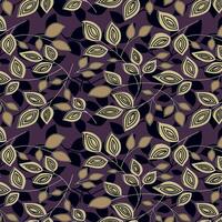 Blossom Elegance Seamless Floral Symphony. vector