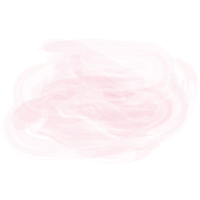 mjuk korall rosa vattenfärg fläck. png