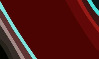 Aesthetic abstract art with a combination of shapes and red colors. Suitable for background and poster vector