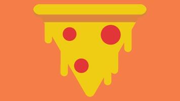 2d animated pizza video