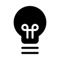 Light bulb icons for creativity and innovation vector