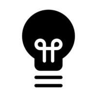 Light bulb icons for creativity and innovation vector