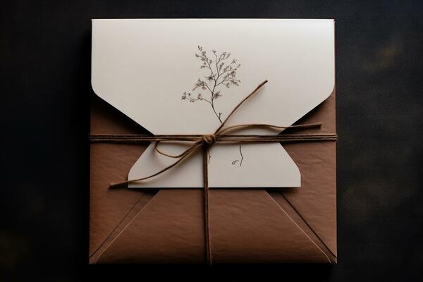Wedding Invitation Envelope Stock Photos, Images and Backgrounds for