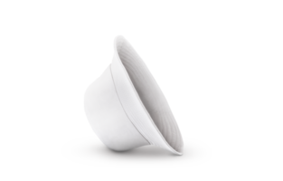 White bucket hat on the floor PNG transparent