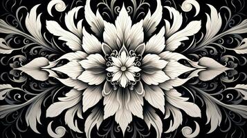 AI generated Abstract background with geometric shapes, lines, circles, dots. Bauhaus style. Swiss aesthetic photo