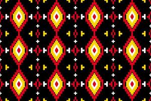 Geometric seamless ethnic pattern. Geometric ethnic pattern can be used in fabric design for clothes, decorative paper, wrapping, textile, embroidery, illustration, vector, carpet vector