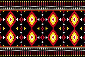 Geometric seamless ethnic pattern. Geometric ethnic pattern can be used in fabric design for clothes, decorative paper, wrapping, textile, embroidery, illustration, vector, carpet vector