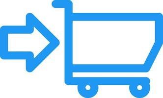 add to cart online shop icon button vector